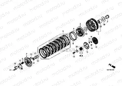 E-7 CLUTCH (CRF1000 / CRF1000A)