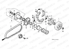 E-7 CLUTCH / DRIVE SIDE