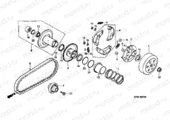 E-7 CLUTCH / DRIVE SIDE