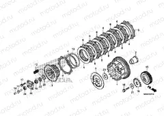 E-7 CLUTCH (NC700S / SA)
