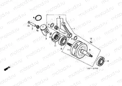 E-7 CRANKSHAFT