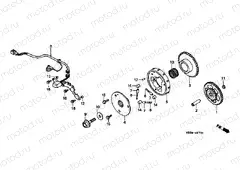 E-7 IGNITION DISTRIBUTOR GENERATOR