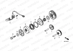 E-7 IGNITION DISTRIBUTOR GENERATOR