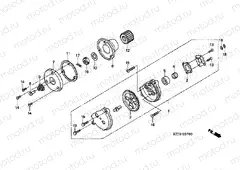 E-7 OIL PUMP (CGR125SH5,8)