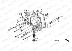 E-7 RIGHT CRANKSHAFT COVER