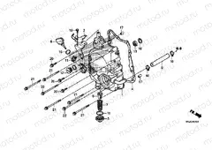 E-7 RIGHT CRANKSHAFT COVER