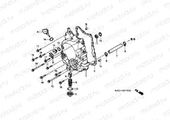 E-7 RIGHT CRANKSHAFT COVER