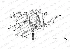 E-7 RIGHT CRANKSHAFT COVER (FES1253-5) (FES1503-5)