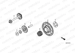 E-7 STARTING DRIVE GEAR