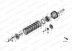 E-8 CLUTCH (CMX1100A/A2)