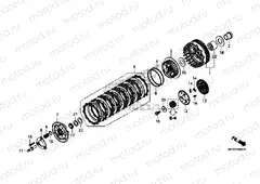 E-8 CLUTCH (CRF1000A/A2/AL/AL2)