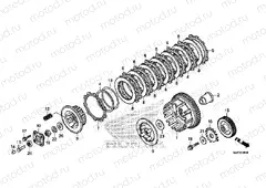 E-8 CLUTCH (CTX700A)