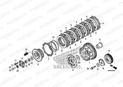 E-8 CLUTCH (CTX700N / NA)