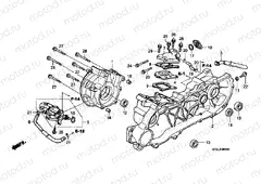 E-8 CRANKSHAFT / OIL PUMP
