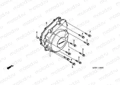 E-8 GENERATOR COVER (CBF600S6 / SA6 / N6 / NA6)
