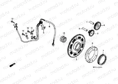 E-8 IGNITION DISTRIBUTOR GENERATOR