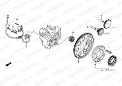 E-8 IGNITION DISTRIBUTOR GENERATOR