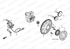 E-8 PULSE GENERATOR/ STARTING CLUTCH