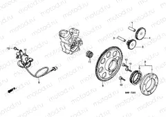 E-8 PULSE GENERATOR/ STARTING CLUTCH