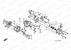 E-8 WATER PUMP (VFR750FL / FM / FN / FP)
