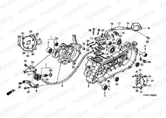 E-9 CRANKSHAFT / OIL PUMP