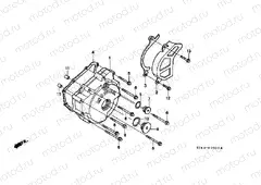 E-9 LEFT CRANKSHAFT COVER