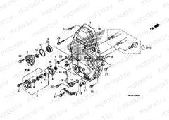 E-9 REAR CRANKSHAFT COVER