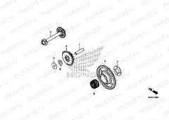 E-9 STARTING DRIVEN GEAR