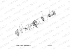 ELECTRICAL - ALTERNATOR - P20GGGFNA/GGGGNA (A00100) | ELECTRICAL - ALTERNATOR - P20GGGFNA/GGGGNA (A00100)