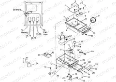 ELECTRICAL BOX SLX 780 B954287 (4933953395B011) | ELECTRICAL BOX SLX 780 B954287 (4933953395B011)