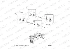 ELECTRICAL - CORD MANAGEMENT - P20GDGDNA (A00113) | ELECTRICAL - CORD MANAGEMENT - P20GDGDNA (A00113)