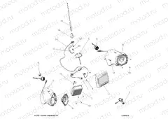 ELECTRICAL | ELECTRICAL, AUDIO, FRONT, RIDE COMMAND - Z22G4K92AP/BP (C702975)