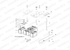 ELECTRICAL | ELECTRICAL, BATTERIES and HOLD DOWN - L15G2/4/6 ALL OPTIONS (49GEMELECTRICAL13BATTERY)