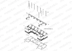 ELECTRICAL | ELECTRICAL, BATTERIES AND MOUNTING - L15U2NAFLA/EFA/EMA (49GEMBATTERY15FLA)