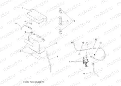 ELECTRICAL | ELECTRICAL, BATTERY - A09CA32AA (49ATVBATTERY08BOSS)