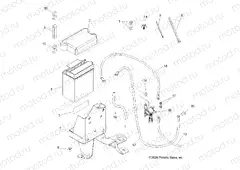 ELECTRICAL | ELECTRICAL, BATTERY - A13DH50AX/AZ (49ATVBATTERY11SP500TRG)