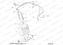 ELECTRICAL | ELECTRICAL, BATTERY - A20SXN85A8/CA8 (C102303)
