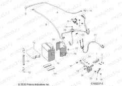 ELECTRICAL | ELECTRICAL, BATTERY - A22SDE57A4/B4 (C102237-3)