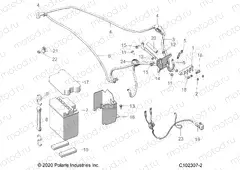 ELECTRICAL | ELECTRICAL, BATTERY - A22SJE57AX/BX (C102307-2)