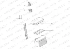 ELECTRICAL | ELECTRICAL, BATTERY - A23HZB15A1/A4/B1/B4  (C101388-1)