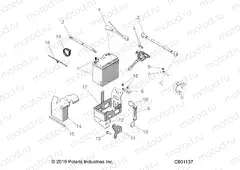 ELECTRICAL | ELECTRICAL, BATTERY BOX ASM. - S21CBA5BSL (C601137)