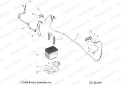 ELECTRICAL | ELECTRICAL, BATTERY - D20BEP99A4/B4/GP99A4 (C0703256-1)
