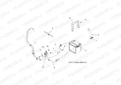 ELECTRICAL | ELECTRICAL, BATTERY, NON EPS - R13UH88/UH9E ALL OPTIONS (49RGRBATTERY13900XPNON)