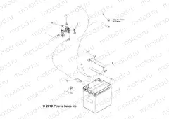 ELECTRICAL | ELECTRICAL, BATTERY - R13JT9EFX (49RGRBATTERY11RZR875)