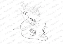 ELECTRICAL | ELECTRICAL, BATTERY - R13RH45AG (49RGRBATTERY12400)
