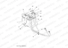 ELECTRICAL | ELECTRICAL, BATTERY - R16RVAD1A1 (49RGRBATTERY151KDSL)