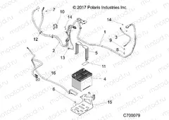 ELECTRICAL | ELECTRICAL, BATTERY - R19RRW99A9/AD/AJ/AP/B9/BD/BJ/BP (C700079)