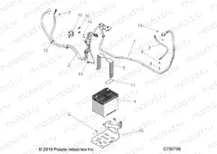 ELECTRICAL | ELECTRICAL, BATTERY - R209RSR99A/B (C700796)