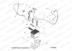 ELECTRICAL | ELECTRICAL, BATTERY - R21RRS99C9/CK/CP/F9/FP/PCW (C730048)