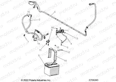 ELECTRICAL | ELECTRICAL, BATTERY - R22T6A99A1/B1 (C730243)